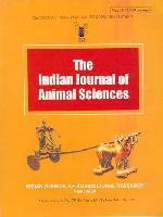 THE INDIAN JOURNAL OF ANIMAL SCIENCES  DR K M L PATHAK  INDIAN